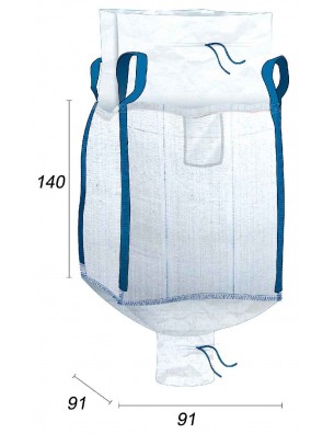 Big Bag Certificado agroalimentario  91X91X140