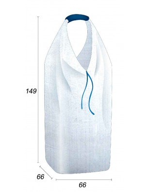 Big Bag Forro suspendida - 1 punto de elevación - 66,5X66,5X149
