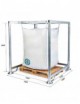 Soporte de Big Bag con entrada paleta - 1560X1560X1680